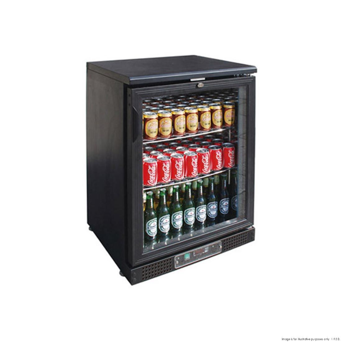 Thermaster Single Door Drink Cooler SC148G