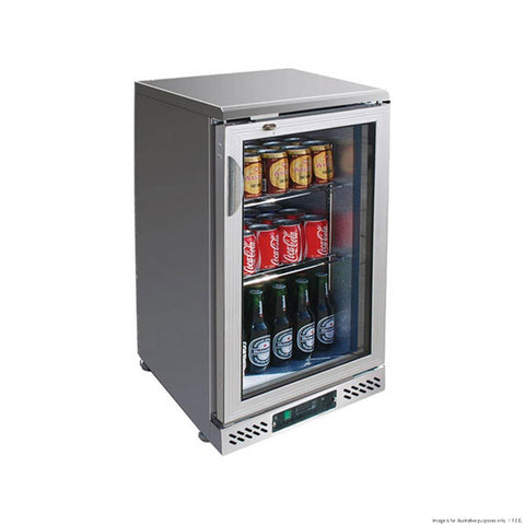 Thermaster Single Door Stainless Steel Bar Cooler SC148SG