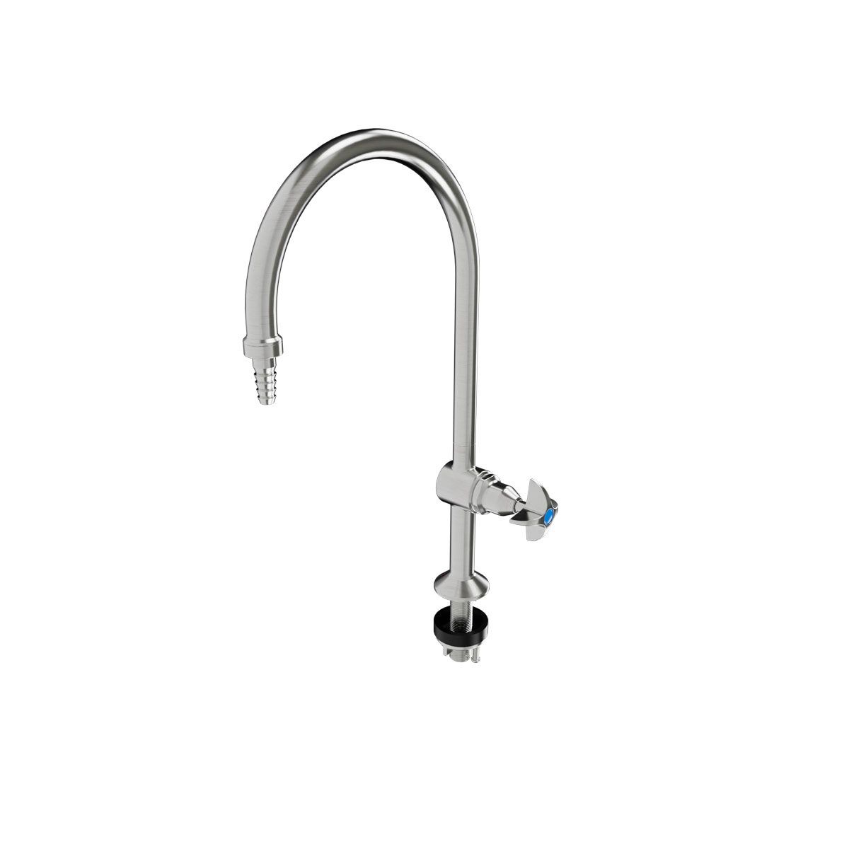 3Monkeez School Pattern Type 16 Laboratory Tap with Tube Nozzle - T-3MSS-LABFG16-TN