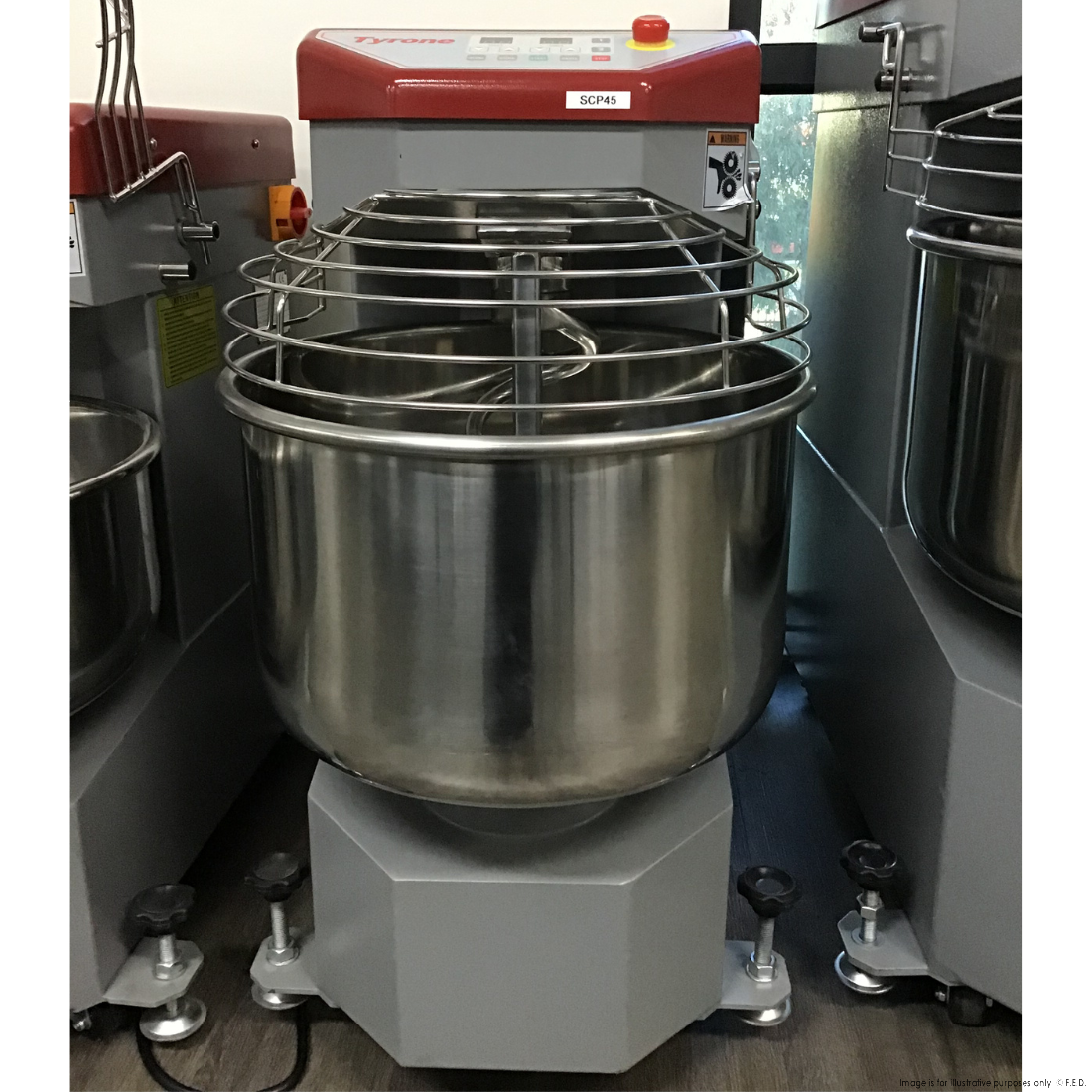 CLEARANCE - Tyrone Fixed Head Heavy Duty 45L Spiral Mixer - SCP45-VIC1069