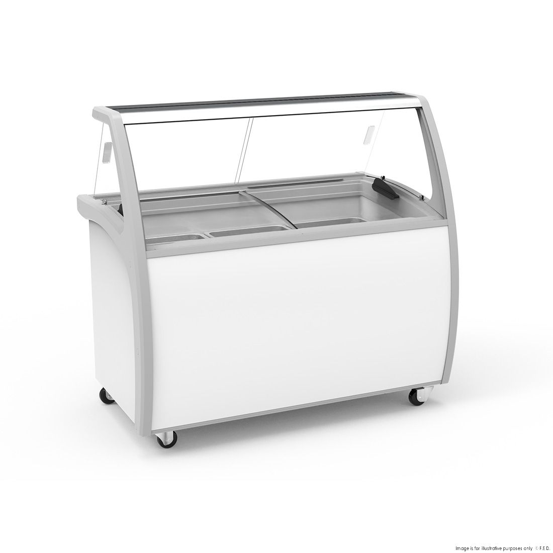 CLEARANCE - Thermaster 400L Gelato Display - SD-415P-NSW2173