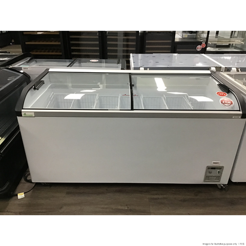 CLEARANCE - Thermaster Heavy Duty Supermarket Glass Sliding Lid Freezers 576L - SD-576K-VIC1071