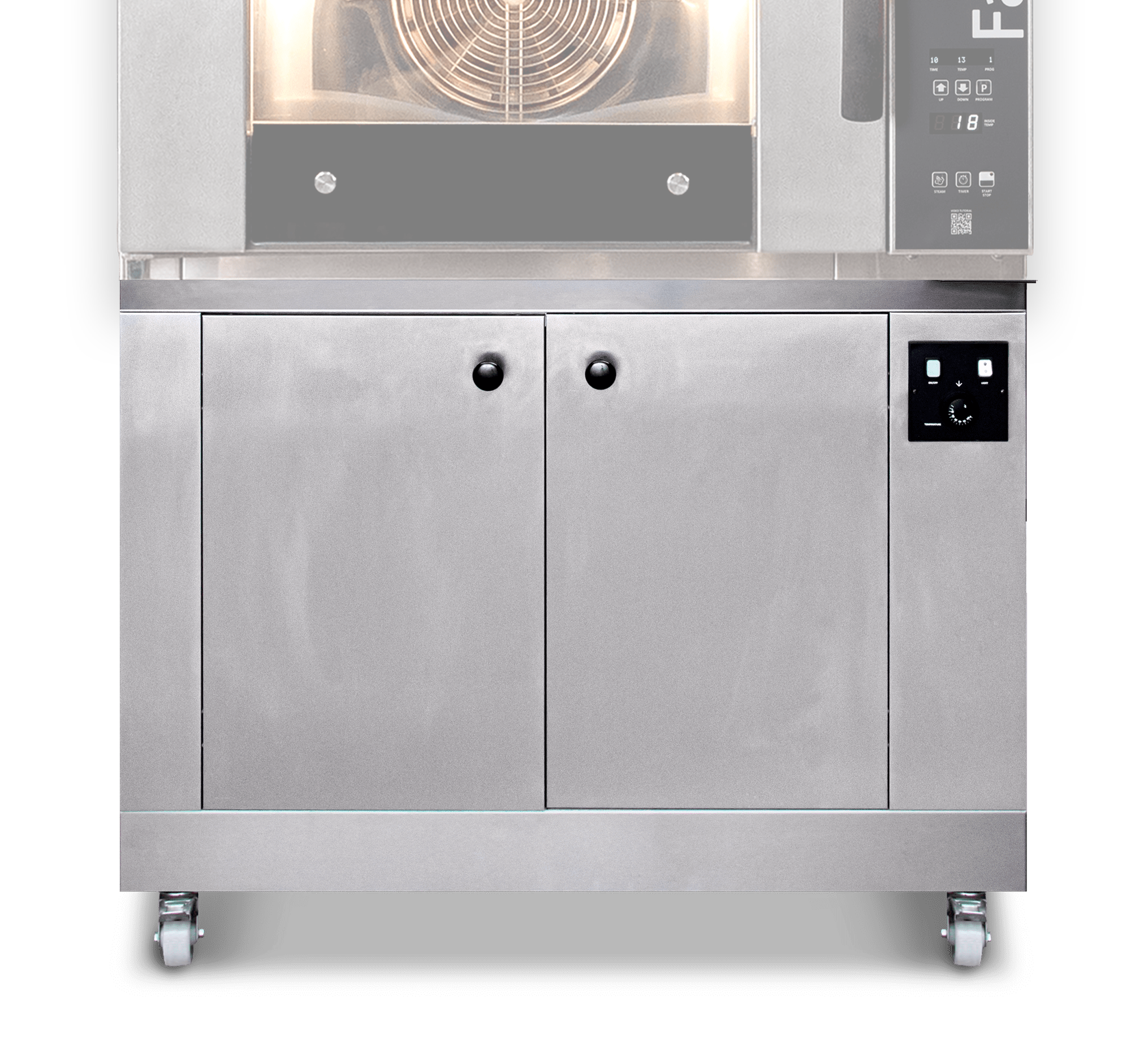 Moretti Forni Prover with Humidifier Castors to suit Serie F Ovens - F L/100U