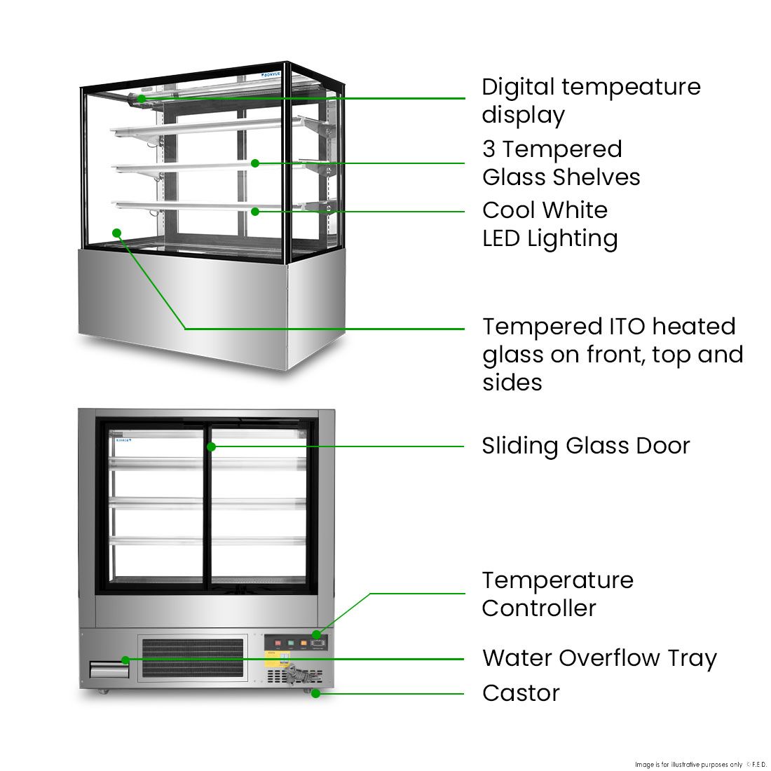Bonvue Bonvue Cake Display SF840V