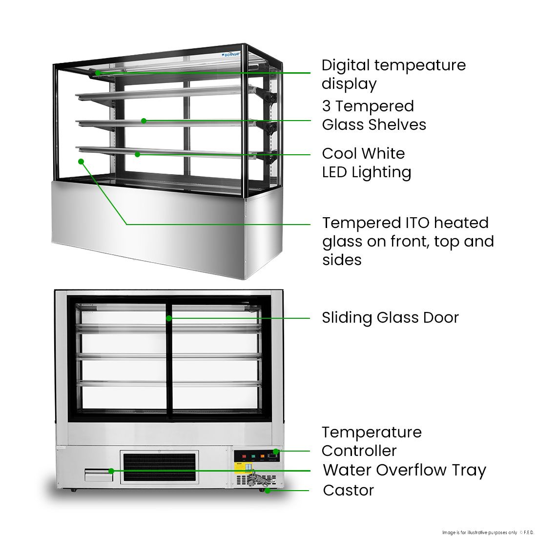 Bonvue Bonvue Cake Display SF850V