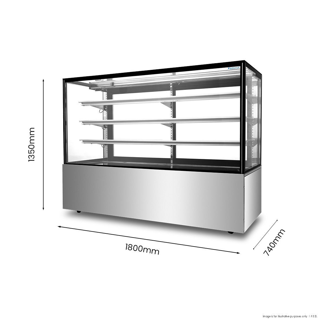Bonvue Bonvue Cake Display SF860V