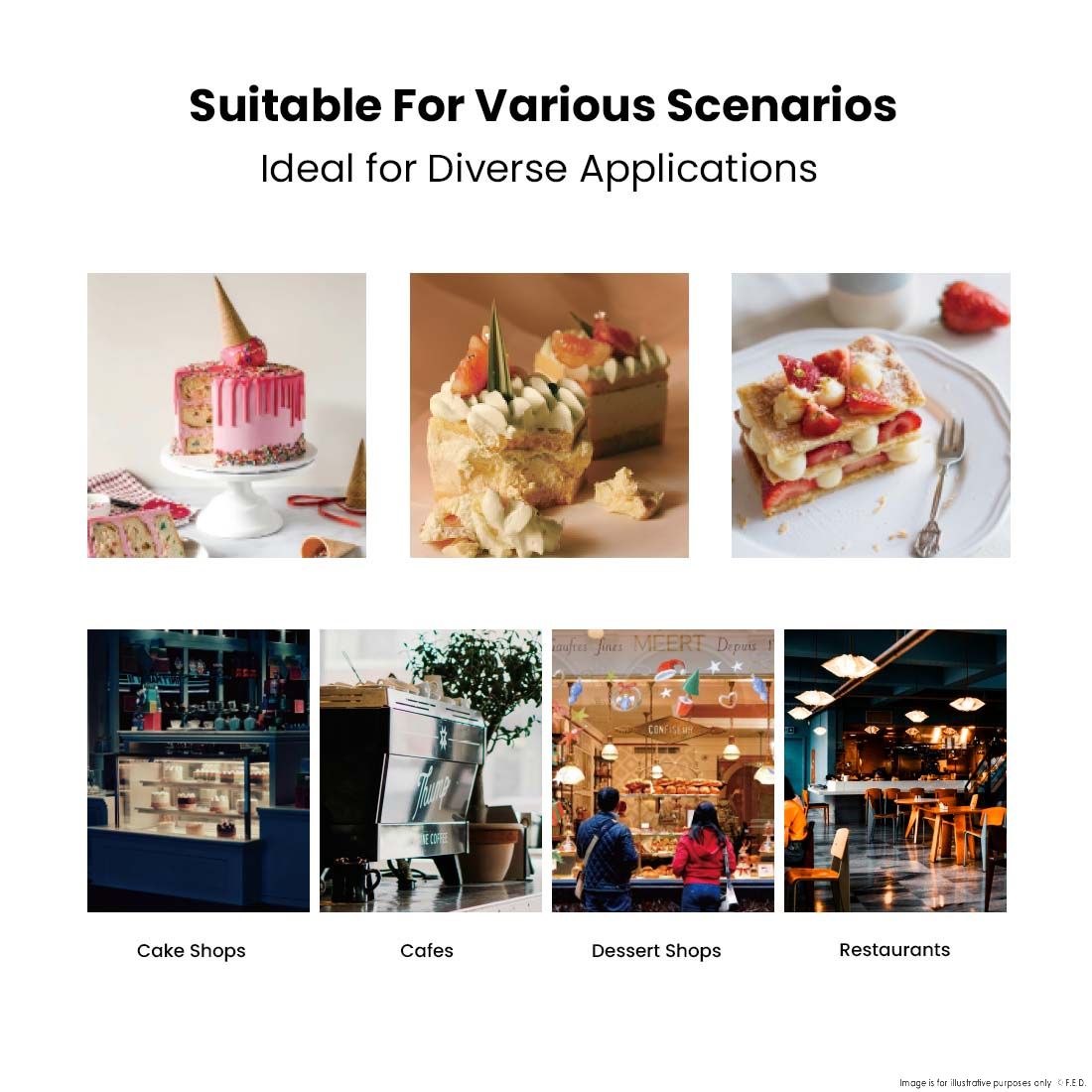 Bonvue Bonvue Cake Display SF860V