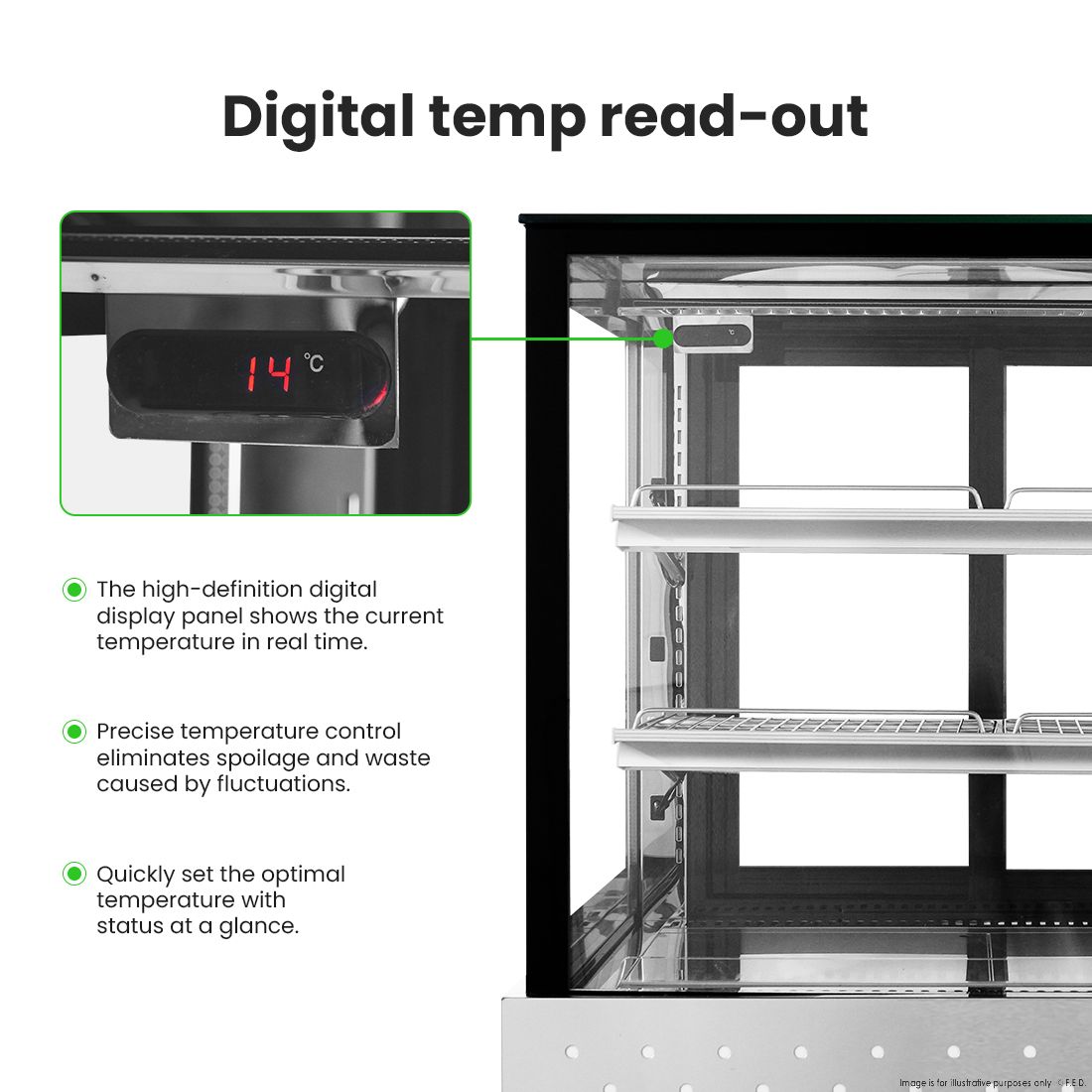 Bonvue Chilled Food Display SG090FA-2XB