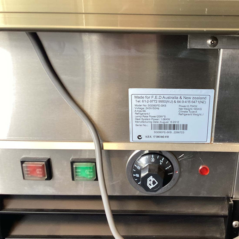 2NDs: Bonvue Heated Food Display SG090FE-3XBF-WA9