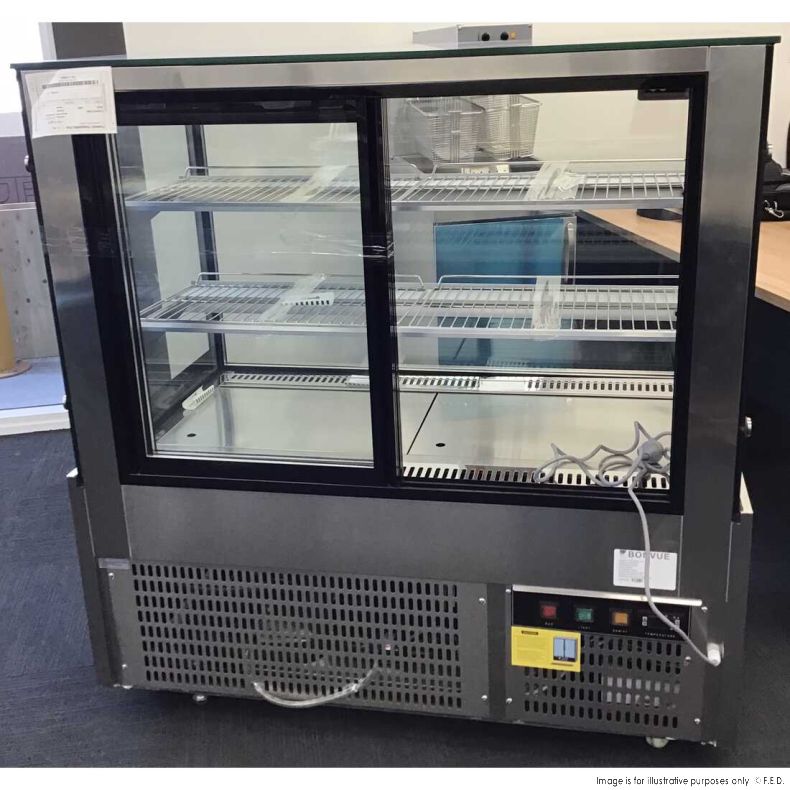 Ex-Showroom: Bonvue Chilled Food Display - SG120FA-2XB-QLD250