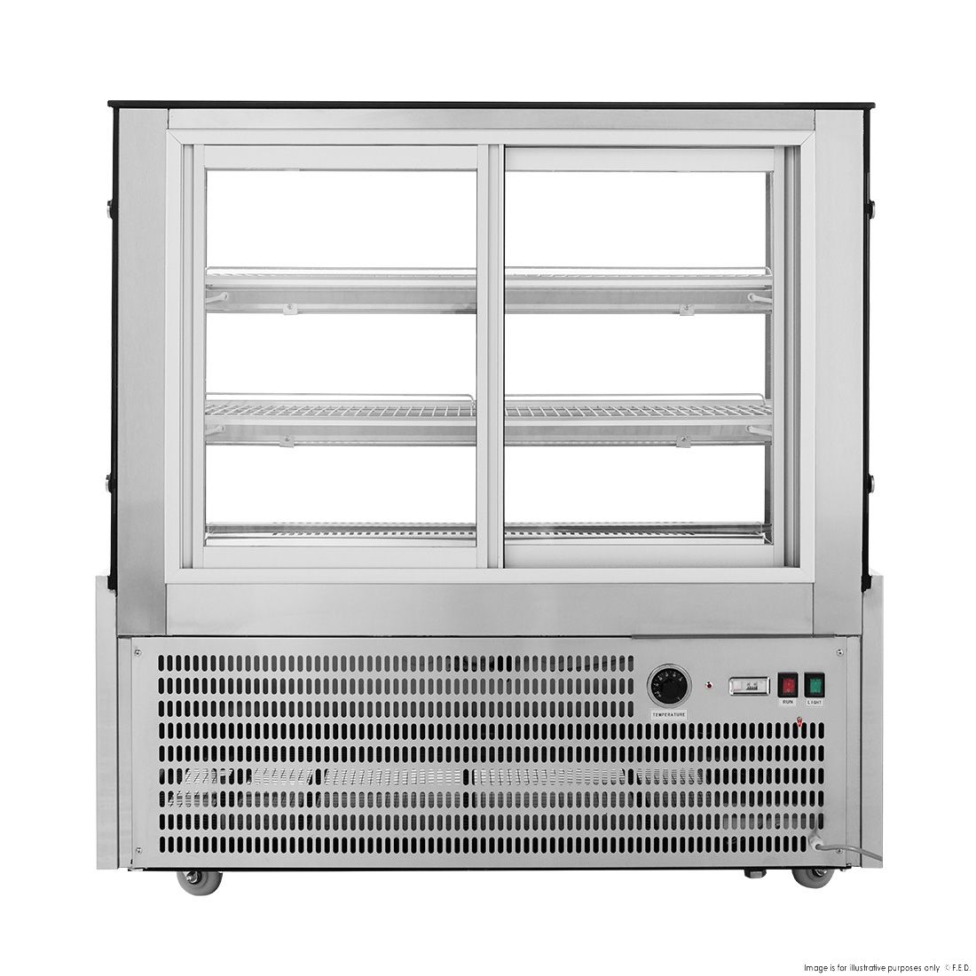 Bonvue Heated Food Display SG120FE-2XB