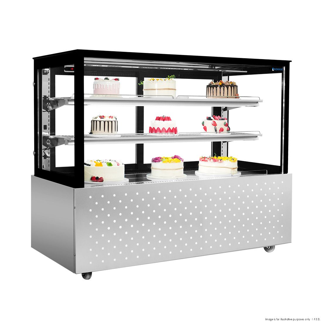Bonvue Chilled Food Display SG150FA-2XB