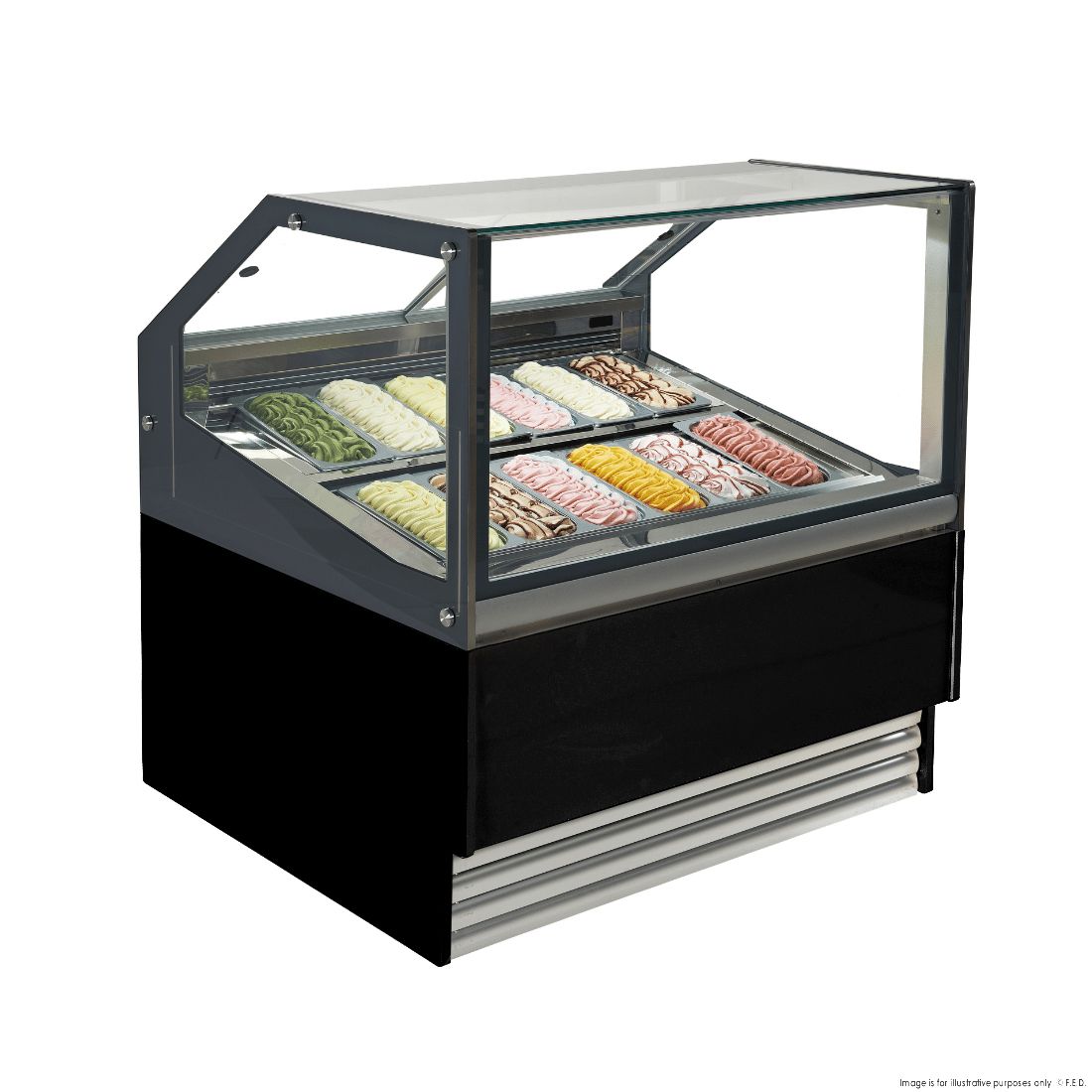 Bonvue Gelato / Ice Cream Display Showcase SGD-12B