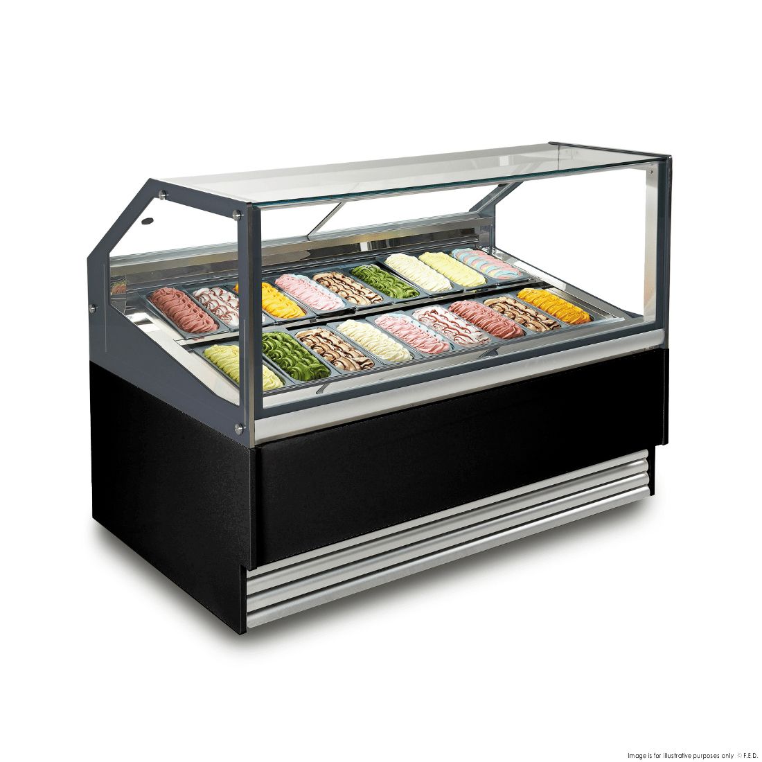 Bonvue Gelato / Ice Cream Display Showcase SGD-18B