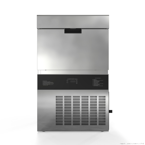 Blizzard Crystal Square Ice Maker 40kg/24hr with 20kg Storage - SIC-40L