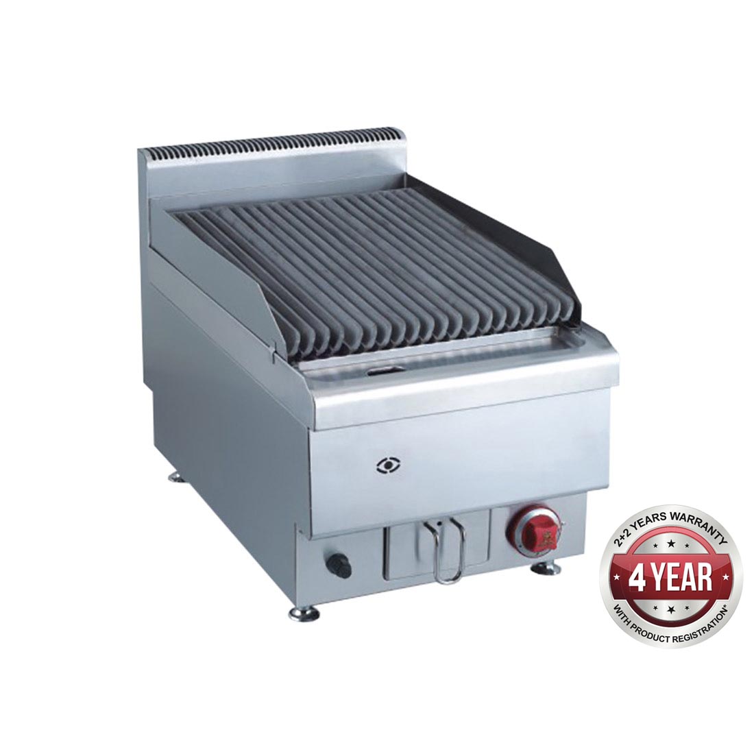 GasMax Benchtop Gas Lava Rock Grill JUS-TRH40