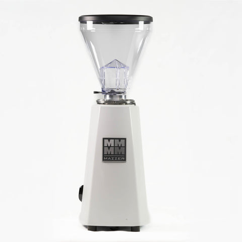 Mazzer Super Jolly V Up Electronic Espresso - Coffee Grinder - White