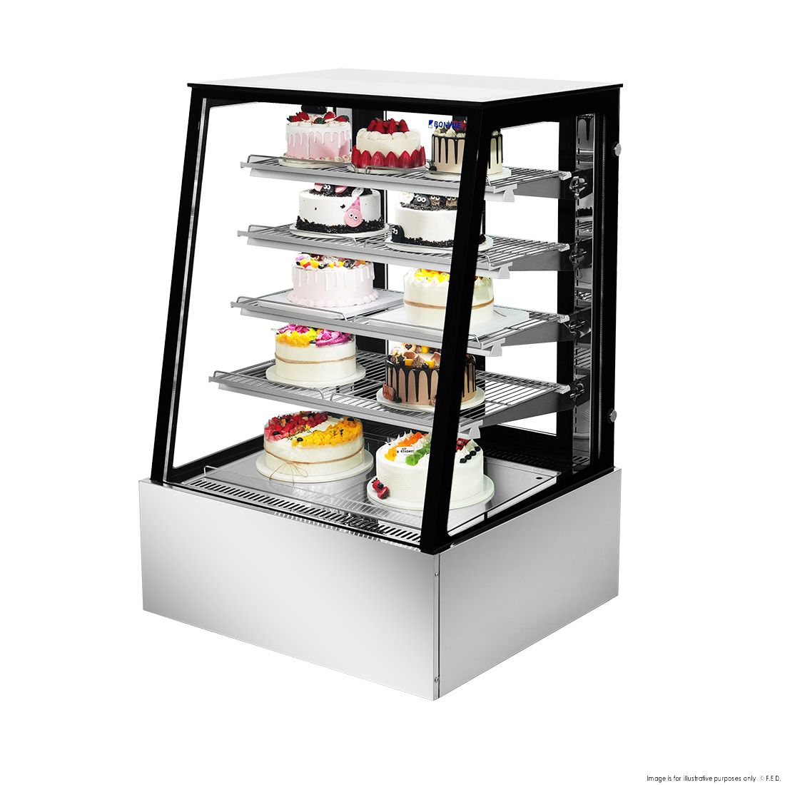 Bonvue Deluxe Chilled Display Cabinet SLP830C