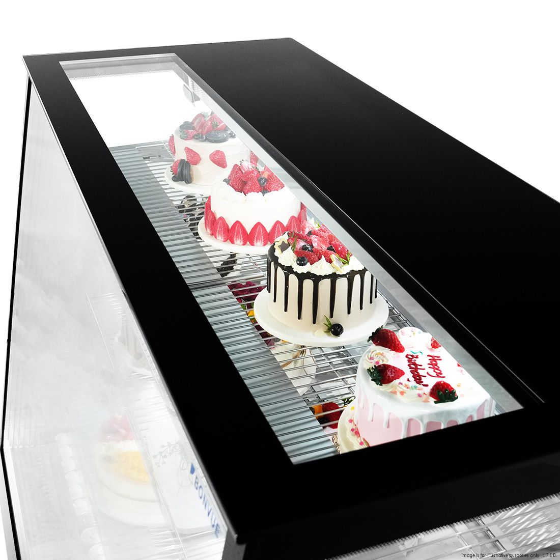 Bonvue Deluxe Chilled Display Cabinet SLP850C