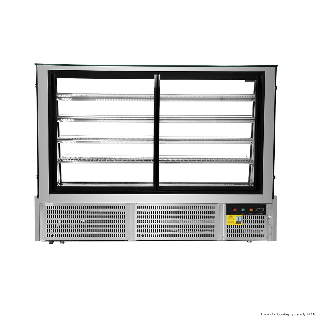 Bonvue Deluxe Chilled Display Cabinet 1800X800X1350 SLP860C