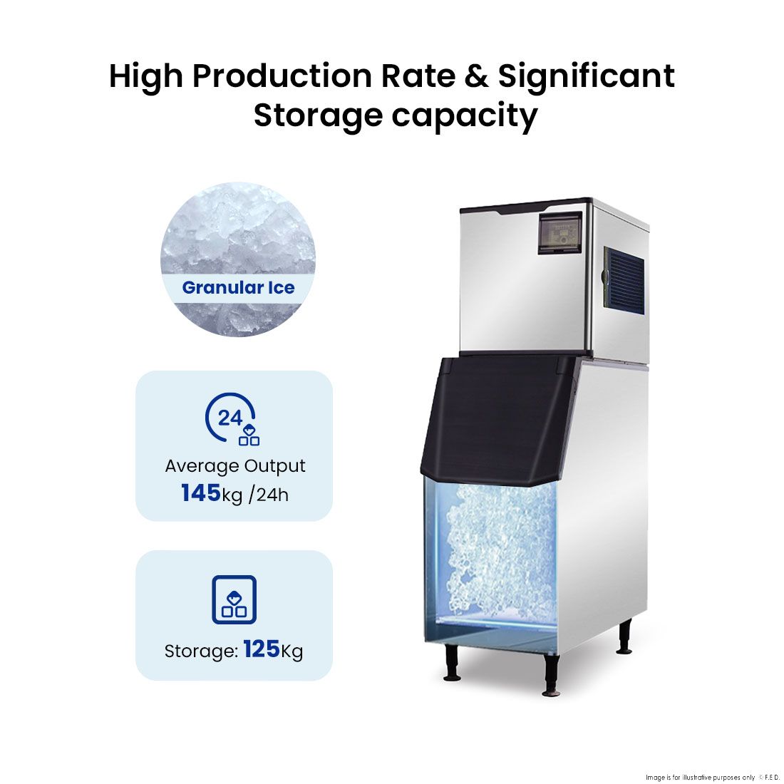 Blizzard Professional Ice Maker SN-145C