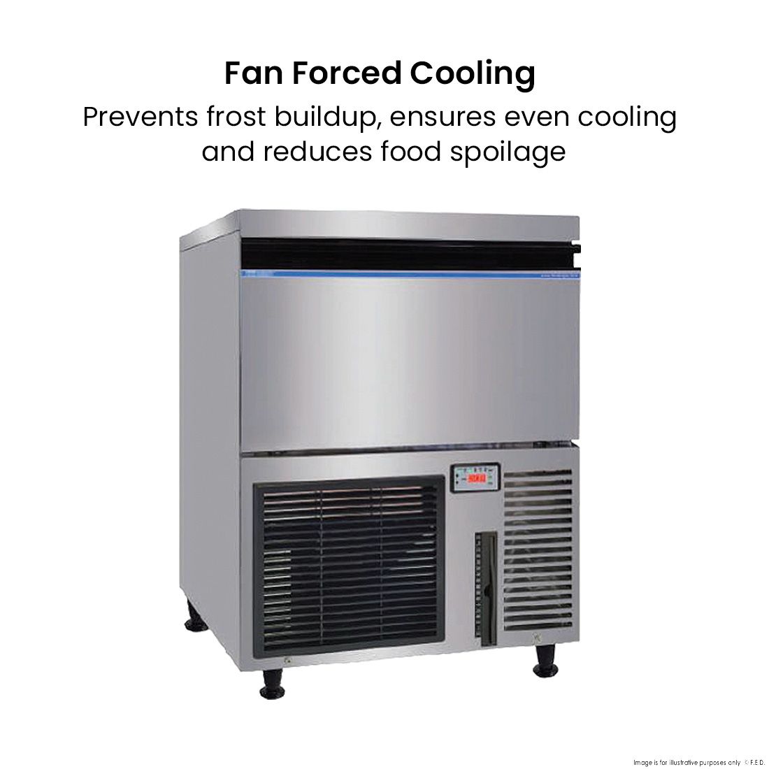 Blizzard Premium Under-Counter Ice Maker Large Cube Ice - SN-200P