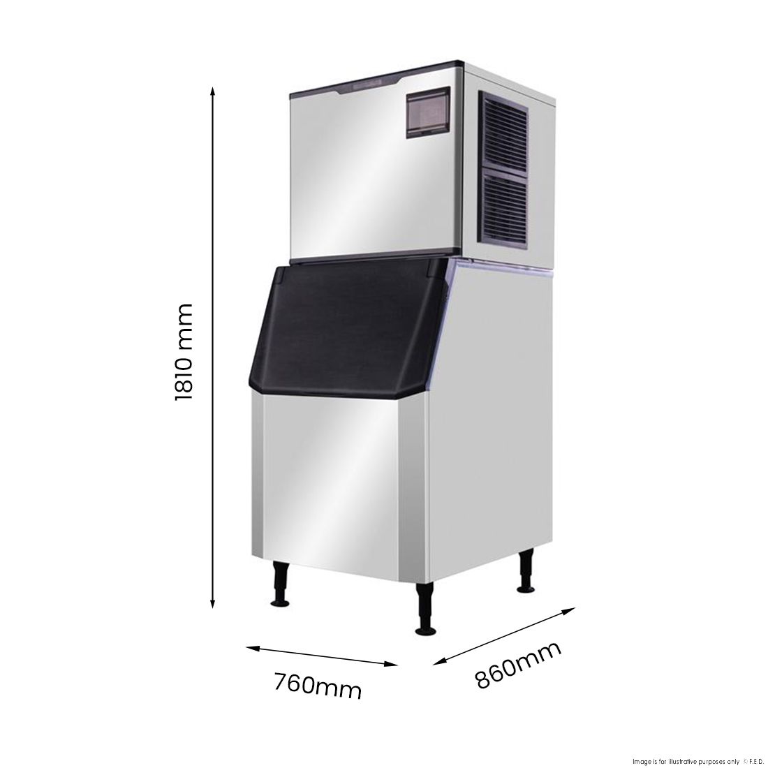 Blizzard Professional Ice Maker SN-280C