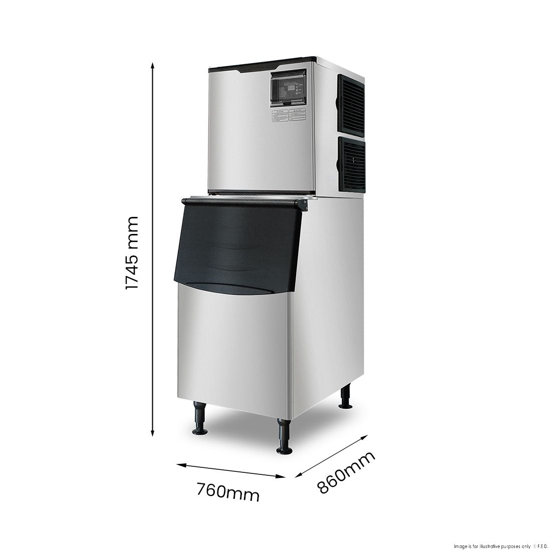 Blizzard Air-Cooled Ice Maker SN-500P
