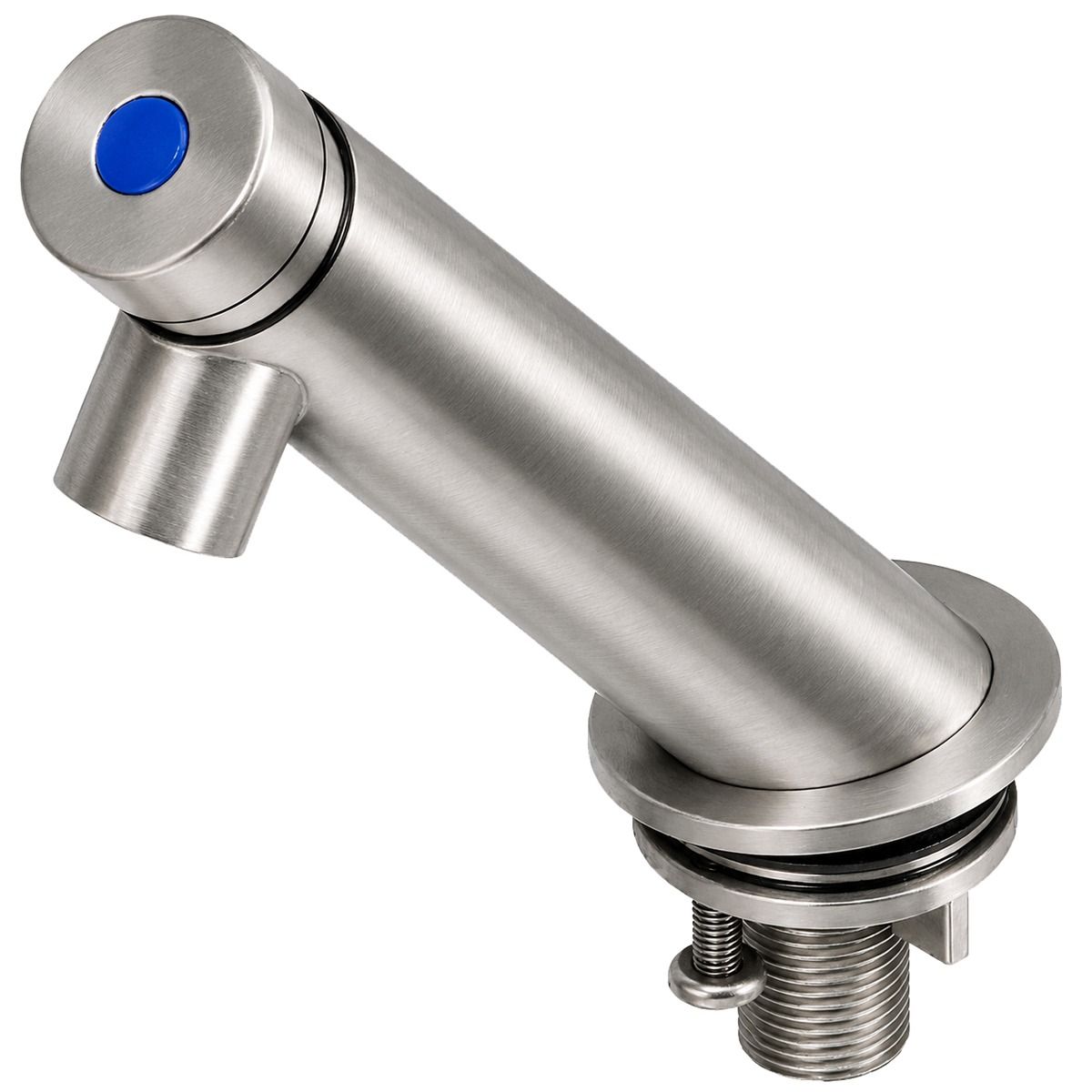 3Monkeez Soft Touch Push Button Pillar Tap. 15 Second Timed Flow - 316 - T-3MSS-STPT15PB-316