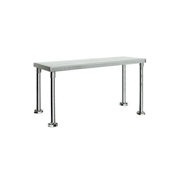 Modular Systems Single Tier Workbench Flat Feet Overshelf