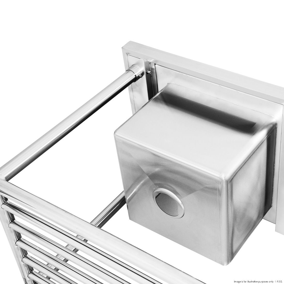 Modular Systems Single Left Sink Bench With Pot Undershelf SSB6-2400L/A