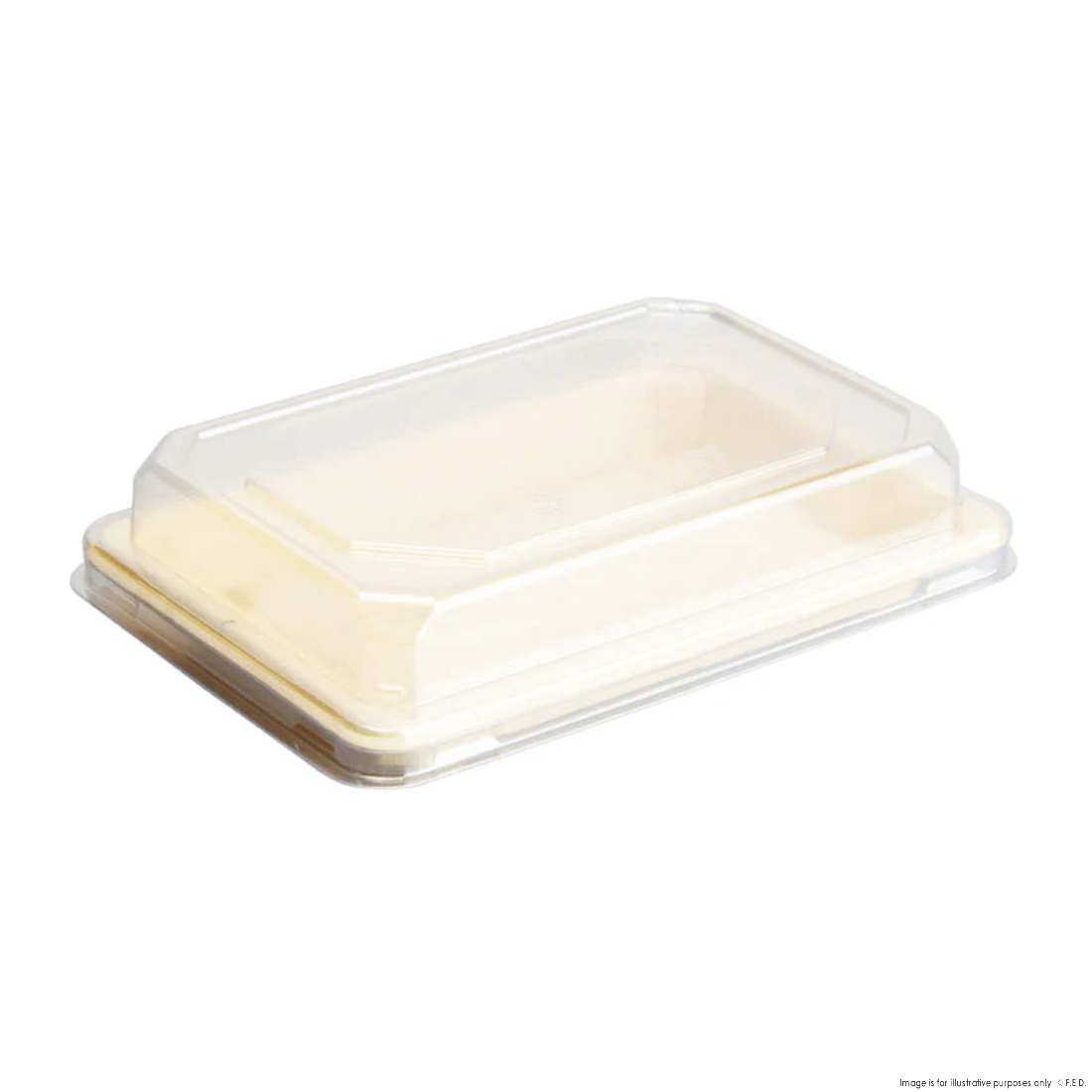 PakMax PET Lid for Sushi Tray ST-08 - ST-08-LID