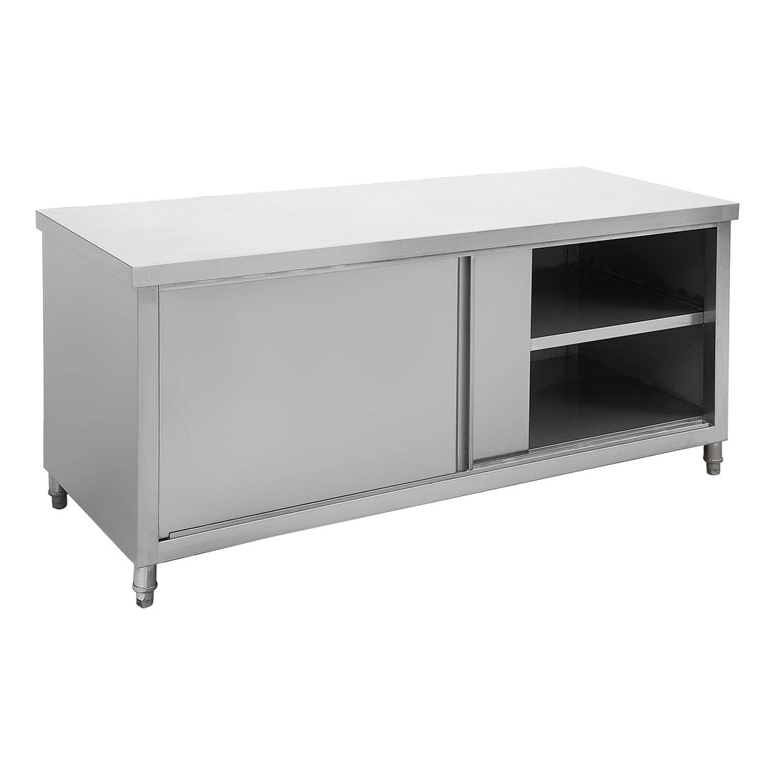 Modular Systems STHT6-H Kitchen Tidy Pass-Thru Workbench Cabinet - 1200-1800mm Width