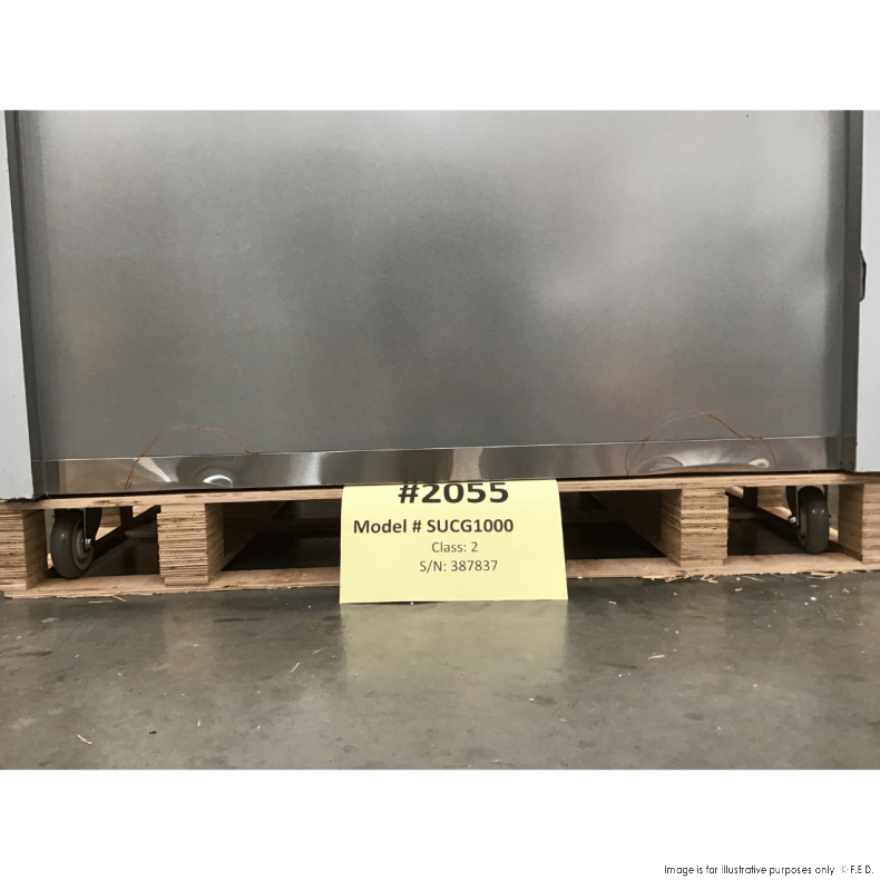 2NDs: Thermaster Double Door Upright Display Fridge - SUCG1000-NSW2055