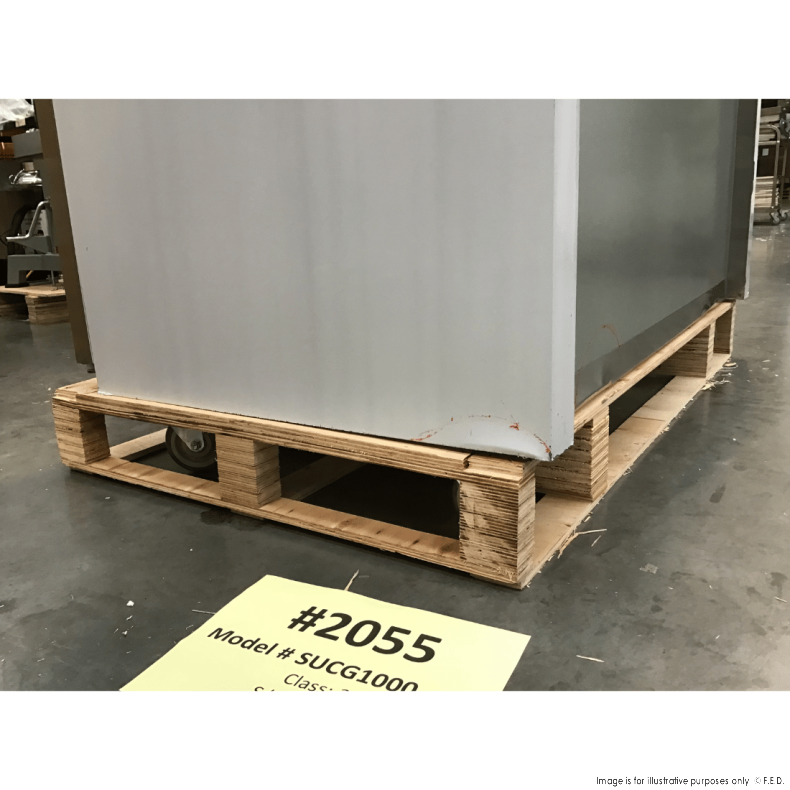 2NDs: Thermaster Double Door Upright Display Fridge - SUCG1000-NSW2055