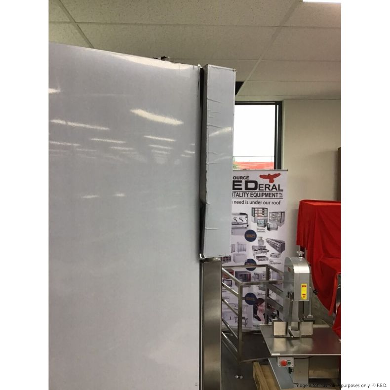 2NDs: Thermaster Double Door Upright Display Fridge - SUCG1000-VIC526