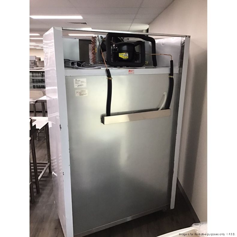 2NDs: Thermaster Double Door Upright Display Fridge - SUCG1000-VIC526