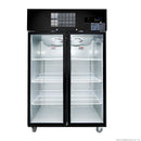 Thermaster Double Door Upright Display Fridge (Black) SUCG1000B