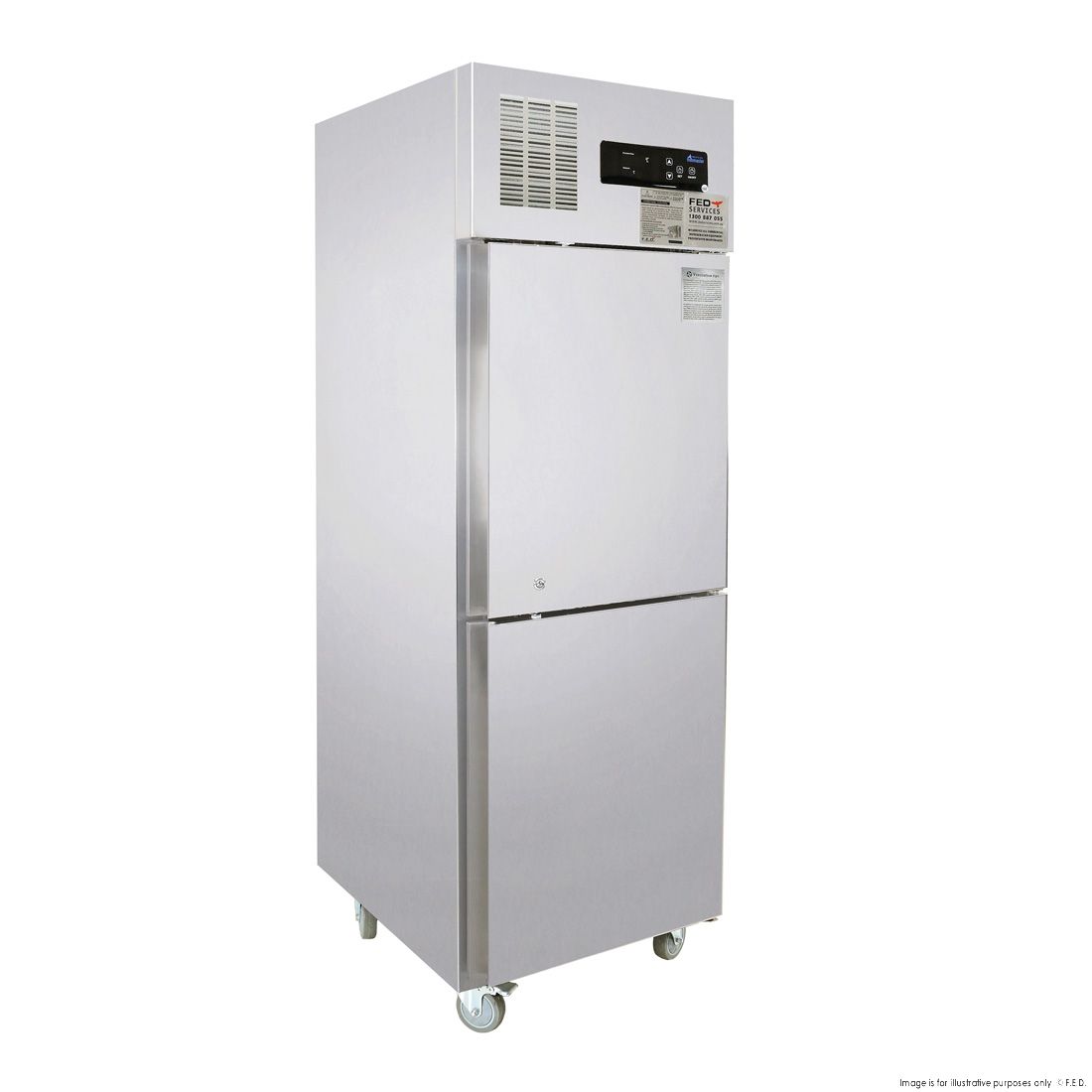 Thermaster Tropical 2 X ½ Door Ss Freezer SUF500