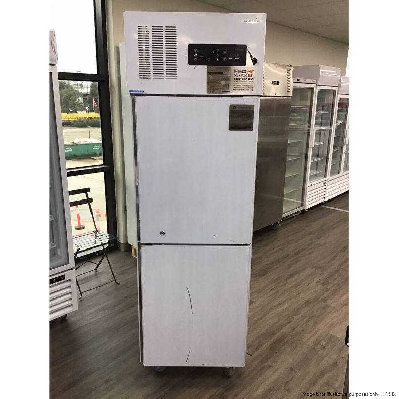 2NDs: TROPICAL Thermaster 2 x Half  door SS Freezer - SUF500-VIC527