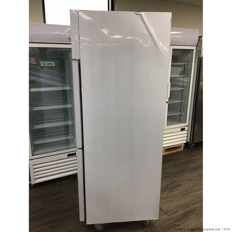 2NDs: TROPICAL Thermaster 2 x Half  door SS Freezer - SUF500-VIC527