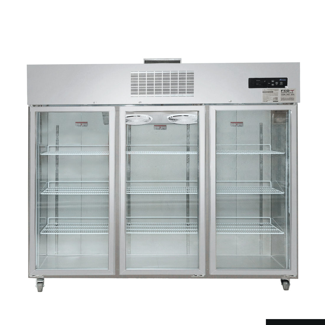 Thermaster Three Door Upright Display Freezer SUFG1500
