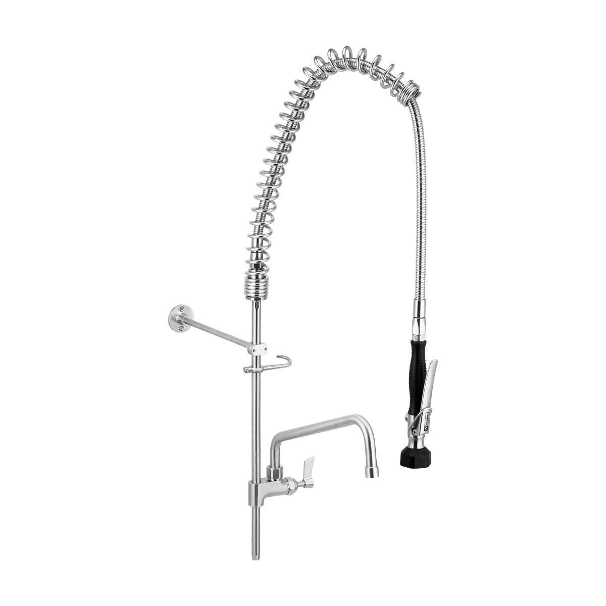 3Monkeez Stainless Steel Pre Rinse Sub Assembly With Pot Filler 12 Inch - T-3M2928-12
