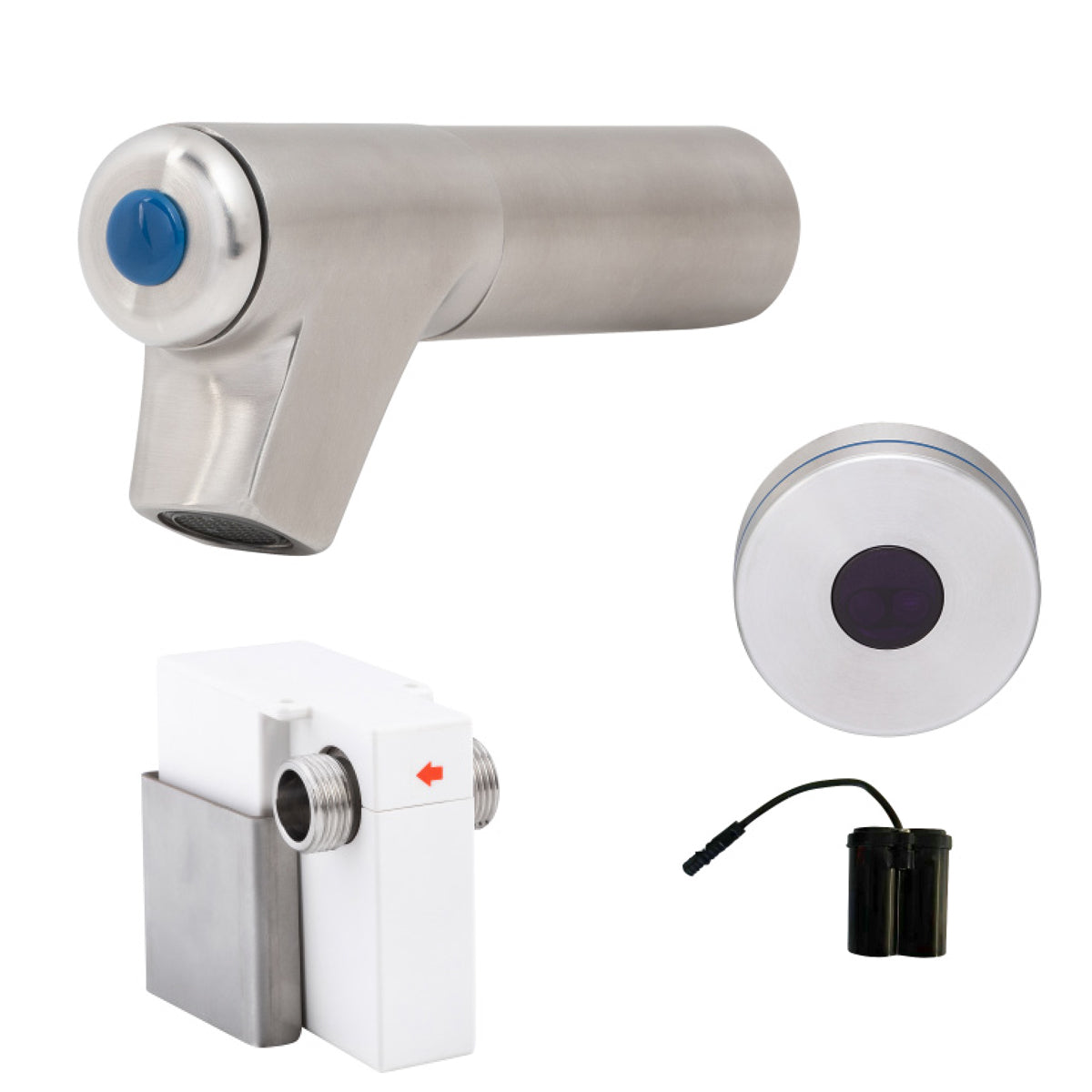 Bib Tap with Bench Mount Sensor Battery Operated - T-3MSS-BTSB