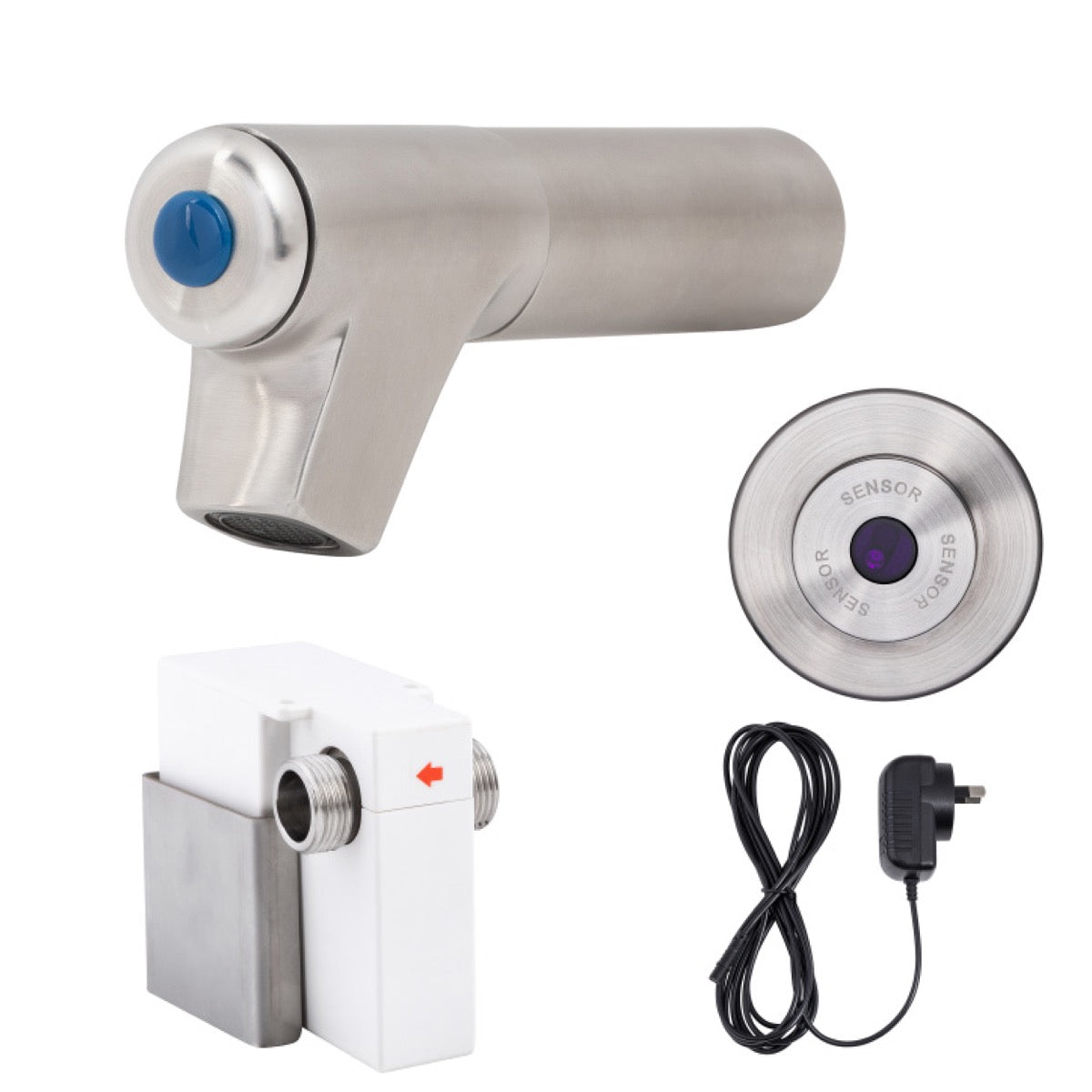 3Monkeez Bib Tap with Wall-Mount Sensor Mains Operated - T-3MSS-BTSWM
