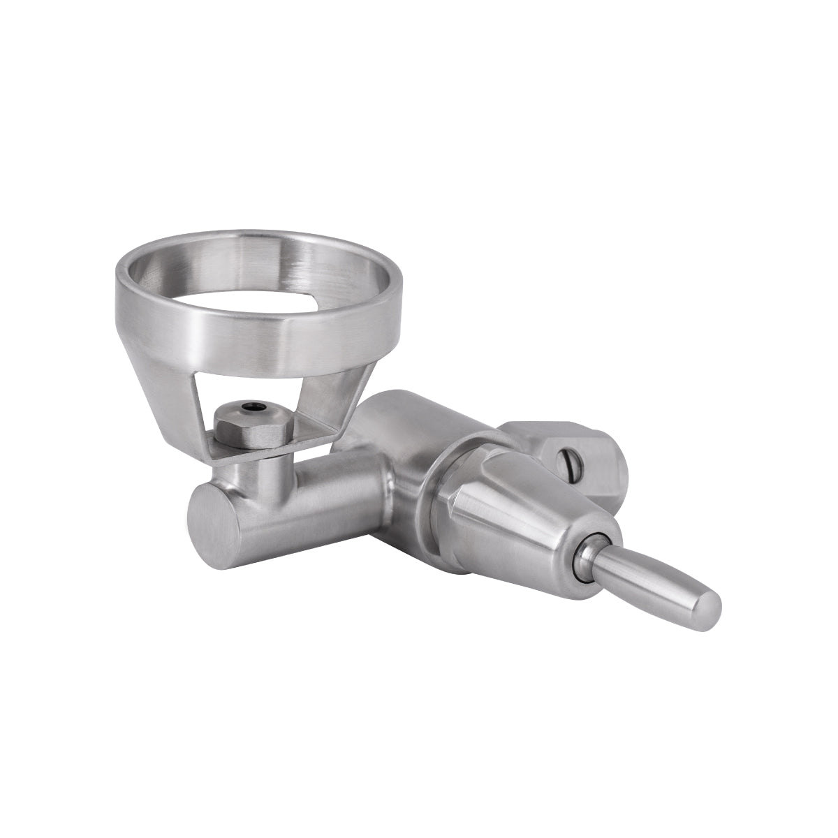 3Monkeez Lever Handle 45 Degree Bubbler - T-3MSS-BUB45L