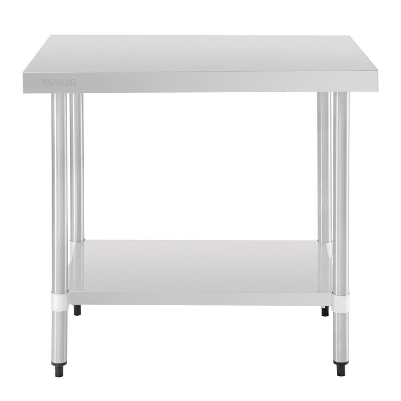 Vogue Stainless Steel Prep Table