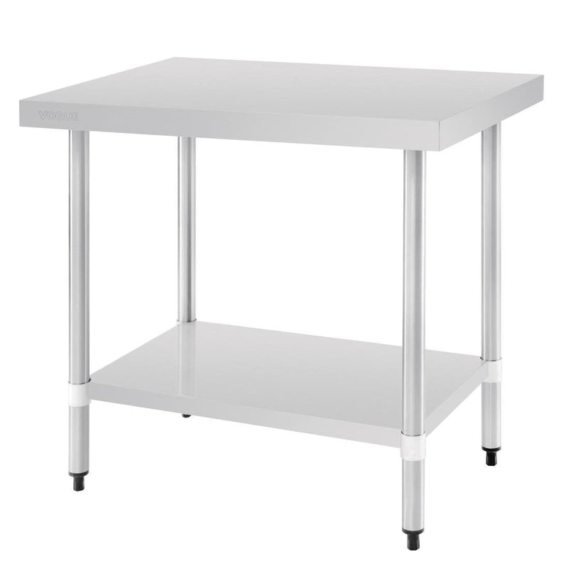 Vogue Stainless Steel Prep Table