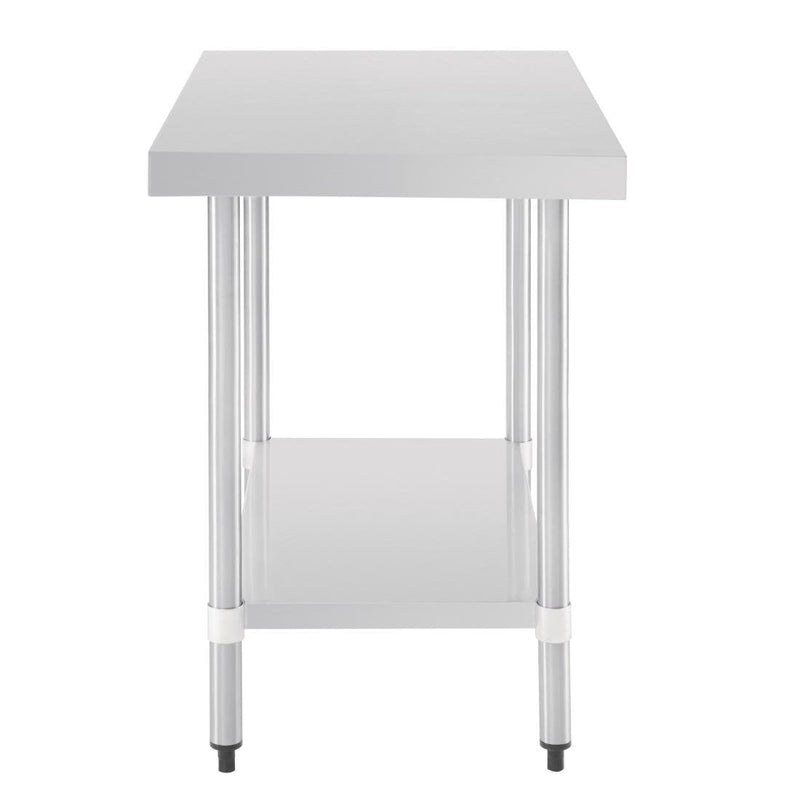 Vogue Stainless Steel Prep Table