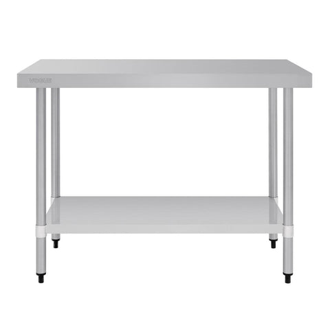 Vogue Stainless Steel Prep Table 1200mm - T376